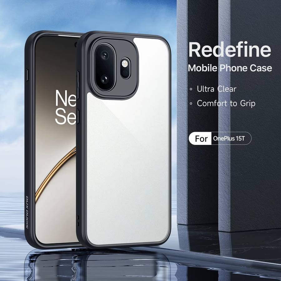 DUX DUCIS Schutzhülle für OnePlus 15T Nord 6, transparentes TPU und Acryl-Hartschale, stoßfest und kratzfest - Bild 1