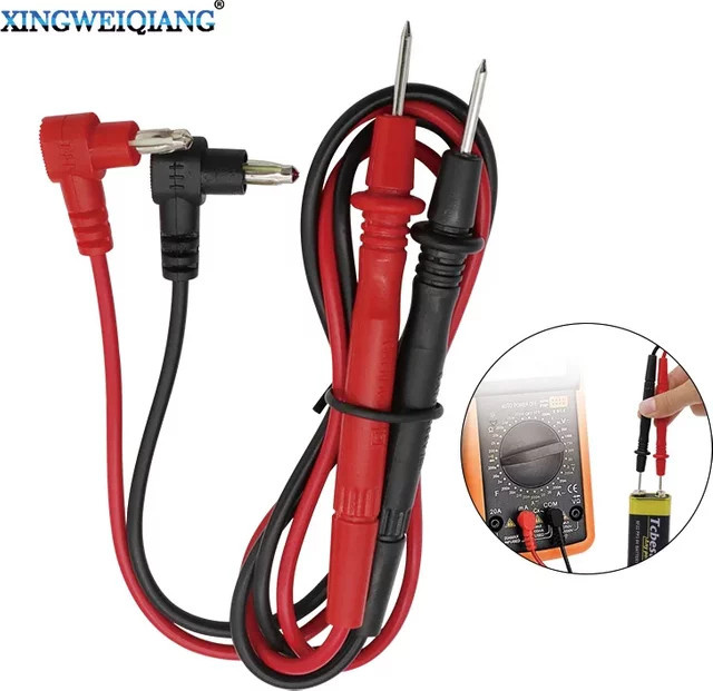 TONGFENGLH Universal-Nadelspitzen-Multimeter-Testkabel, 1000V 10A, Rot - Bild 1