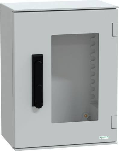 Schneider Electric PanelSeT PLM NSYPLM43TVG Schaltschrank aus Polyester in Grau, B: 33,0 cm, H: 43,0 cm, T: 20,0 cm - Bild 1