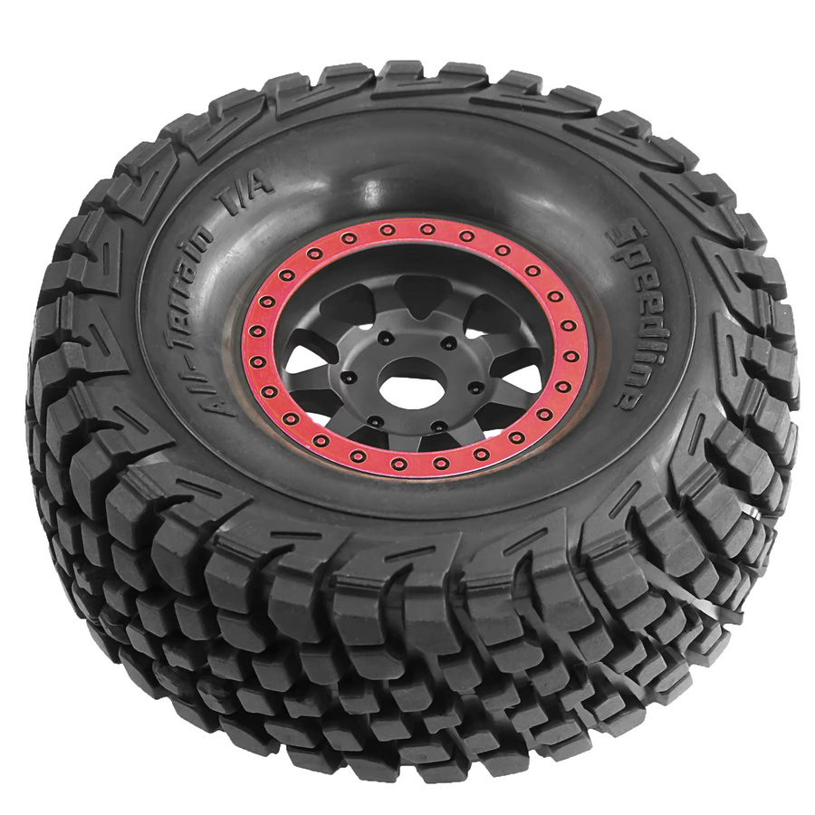 RS RC-Felgen und Reifen für 1/7 ARRMA Mojave 6S und 1/7 UDR, Geklebte Nylon-Räder und -Reifen, Zubehör - Bild 3