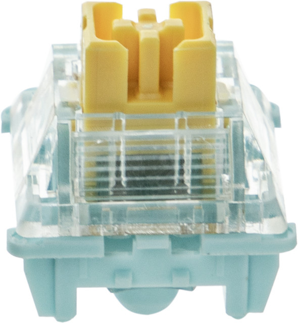 EPOMAKER Meersalz Silent V3 Mechanische Tastaturschalter, 35 Stück, Linear, 5-polig, Vorgeschmiert, mit Lichtdiffusor, Multicolour - Bild 1