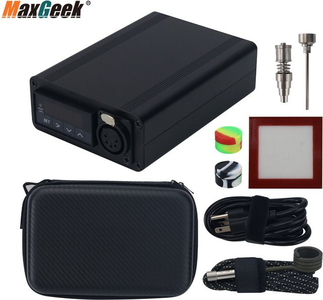 Maxgeek PID Temperaturregler Kit E-nail mit Titanschraube 0-999 ℃ - Bild 1