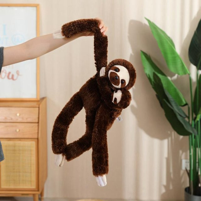 Yiran Health & Beauty Orang-Utan Puppe, Plüsch, Braun, Bunt / Mehrfarbig - Bild 1