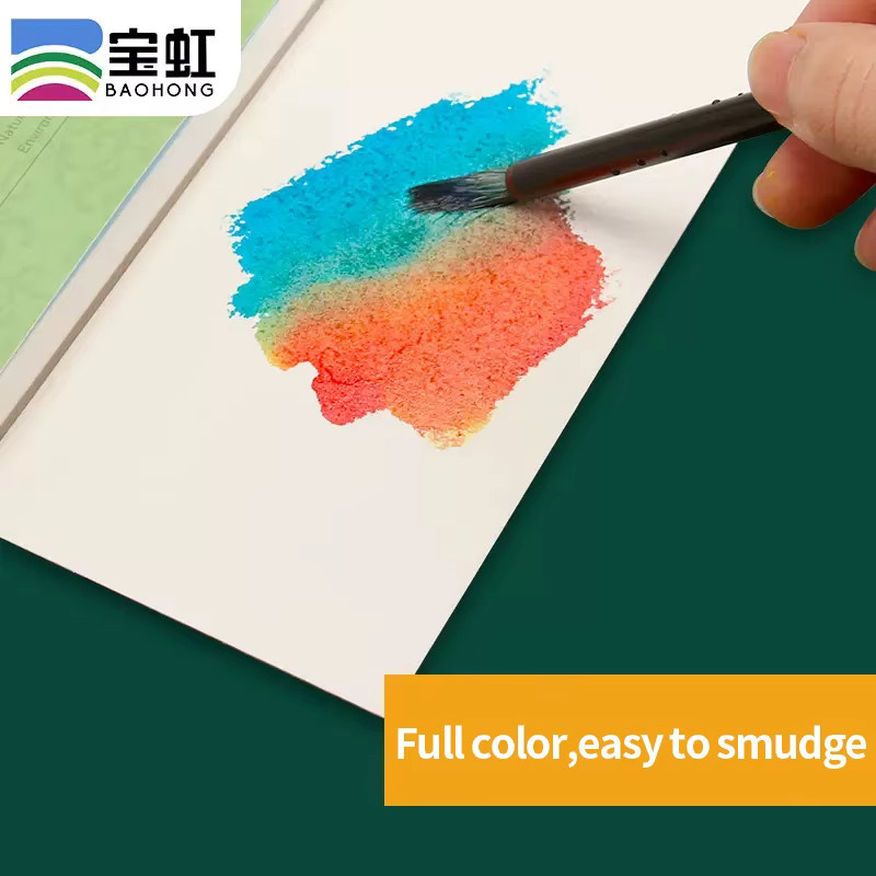 20 Blatt Aquarellpapier aus 100% Baumwolle für Künstler mit 200gsm und 300gsm Malpapier Set - Bild 5