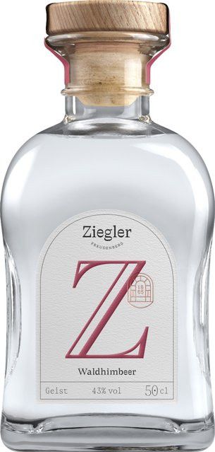 Ziegler Waldhimbeer Brand, Deutschland, 0,5 l, 43% Vol. - Bild 1