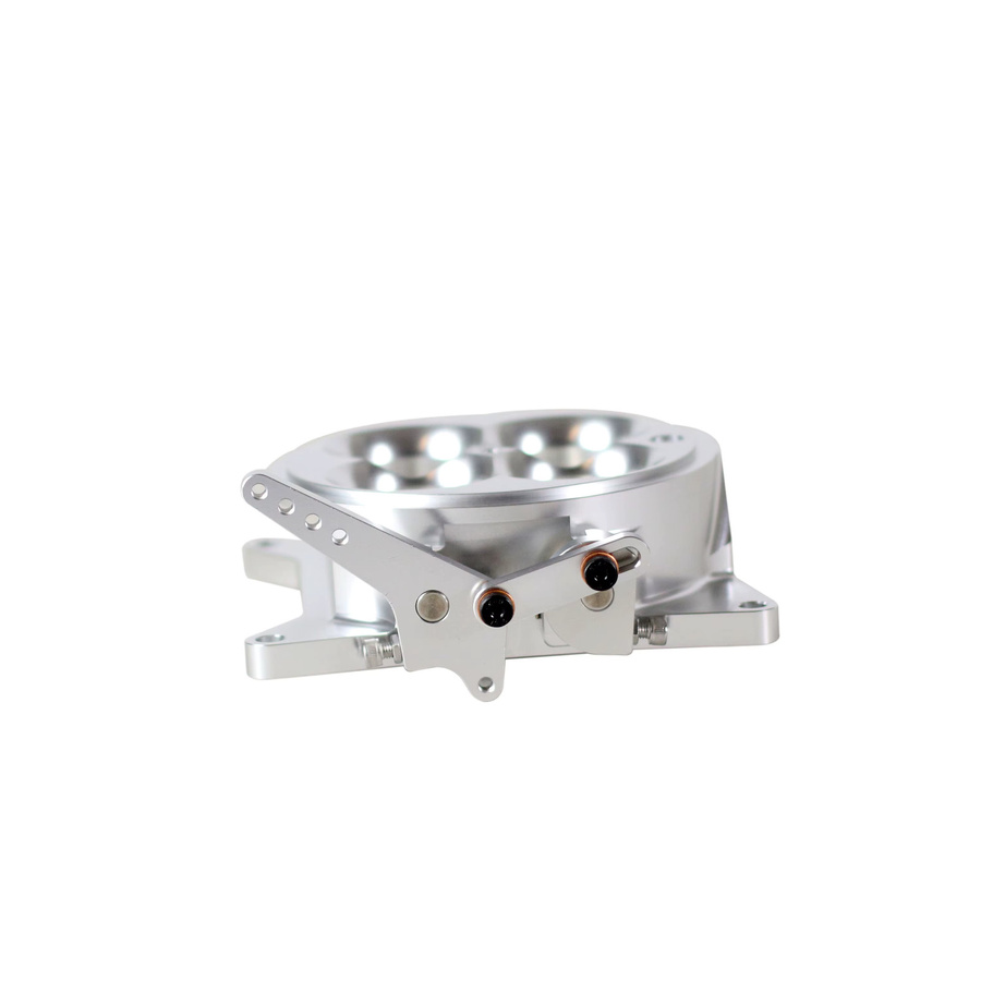 SherryBerg Billet EFI Kraftstoffeinspritzung CNC 4-Vergaser 4150 Drosselklappe in Silber für GM FORD IAT/TPS Sensoren - Bild 1