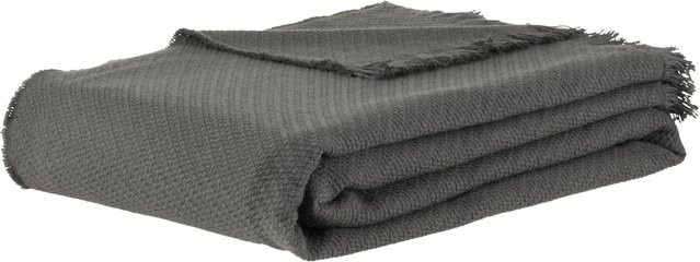 Mömax Kuscheldecke Leo Schwarz B/T: 130 x 170 cm - Bild 1