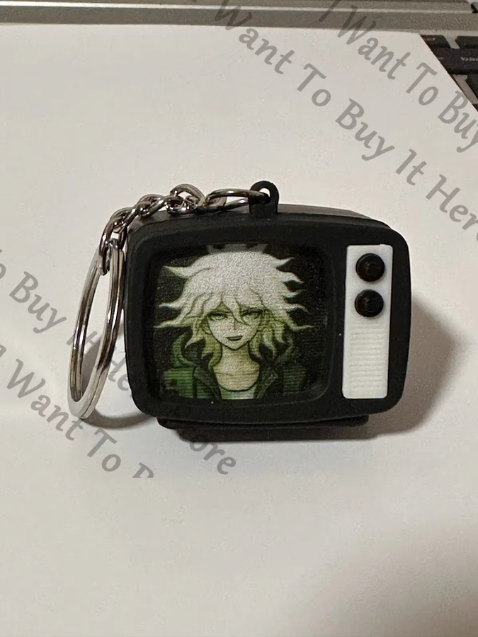 WONST Danganronpa Nagito Komaeda Schlüsselring, Zubehör, Bunt / Mehrfarbig - Bild 3