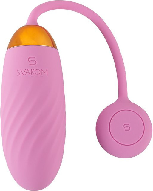 Vibro-Ei Ella Neo von Svakom in Pink mit 11 Vibrationsmodi per App oder am Gerät, 60 g - Bild 1