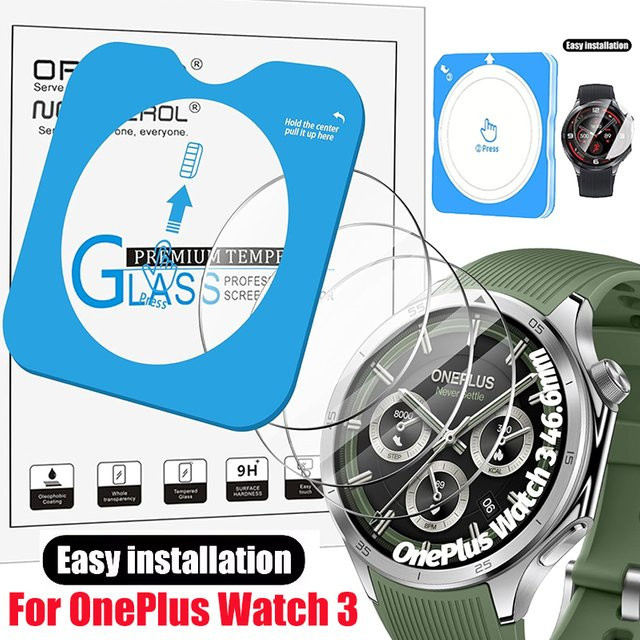 OnePlus Displayschutz Glas, OnePlus Watch 3 - Bild 1