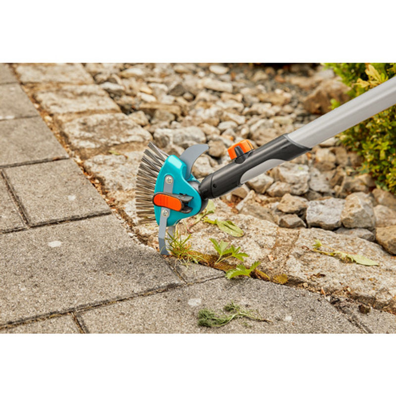 Gardena Combisystem 3-in-1 Fugenreiniger mit Edelstahlmesser, silberfarben/bunt, H x B x T: 16,5 x 5,5 x 16,5 cm - Bild 3