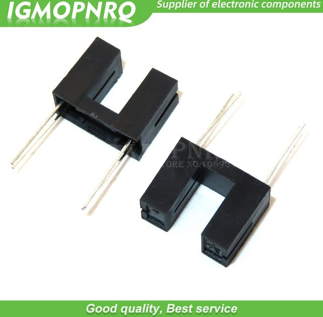 20 Stück ITR9608 ITR-9608 DIP-4 Opto-Fotounterbrecher Optischer Sensor in Schwarz - Bild 1