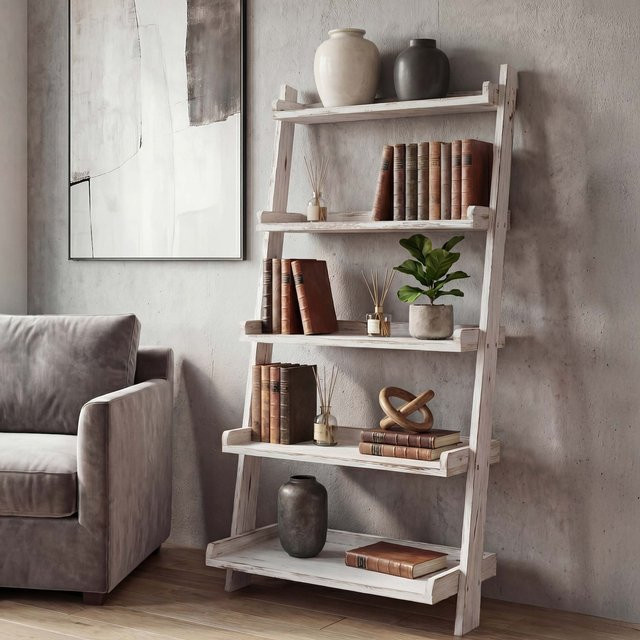 MCW Standregal Pflanzregal im Shabby-Look, weiß, B/T/H: 119 x 64 x 45 cm - Bild 1