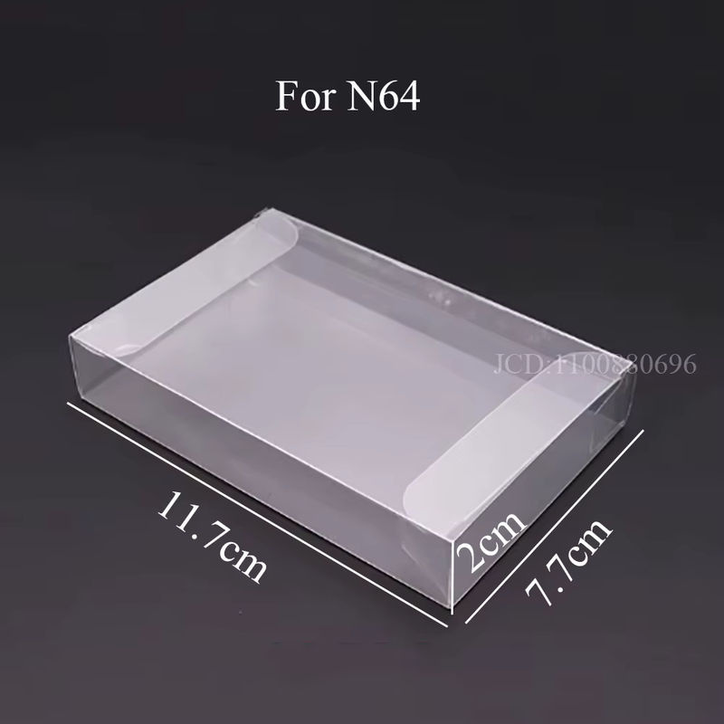 5er-Set ChengHaoRan Schutzhüllen aus transparentem PET für Nintendo N64 NES SNES GB GBA GBC und weitere Spielepatronen - Bild 4