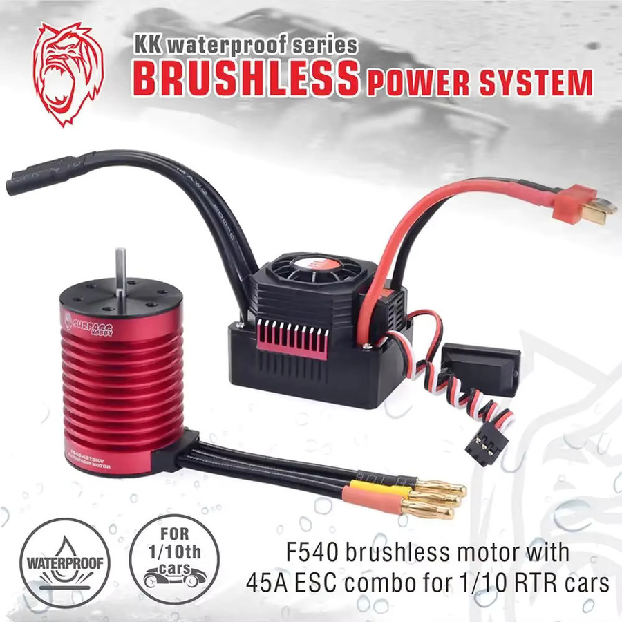 SURPASS HOBBY Wasserdichtes Combo-Set F540, Bürstenloser Motor mit 45A ESC - Bild 3