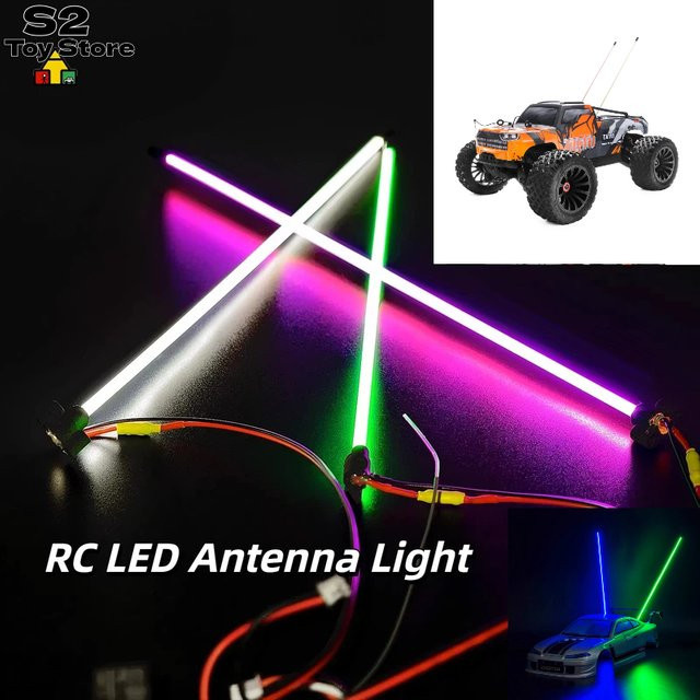 PYFORE LED-Antennenlichter, mehrfarbig leuchtende Atmosphärenstreifen, Zubehör - Bild 1