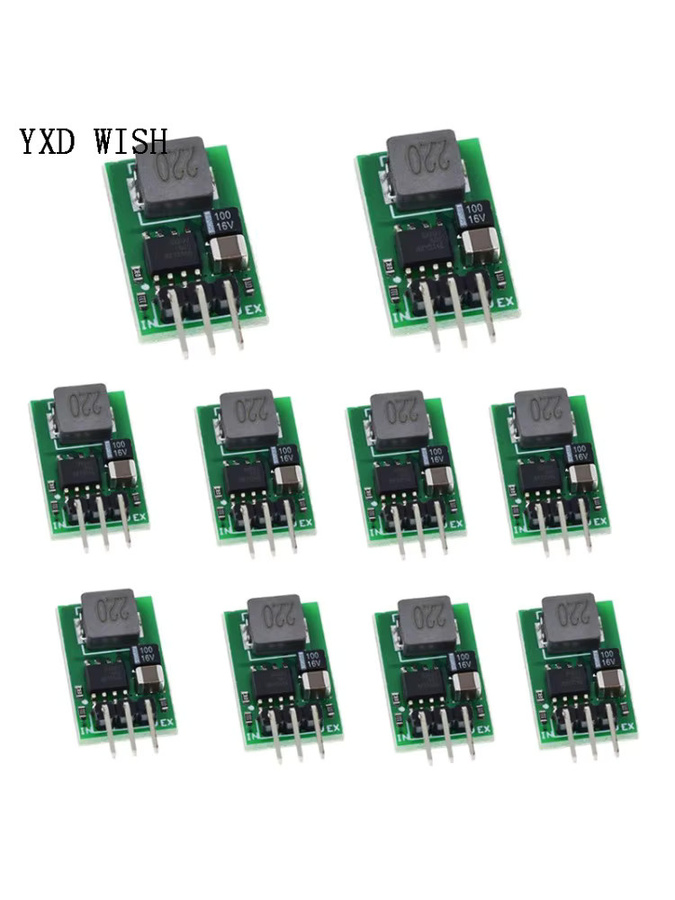10er Set LM7805 Spannungsregler 5V/1A DC-DC Step Down Konverter im TO-220 Gehäuse für Eingang 5,5-32V auf 5V - Bild 3