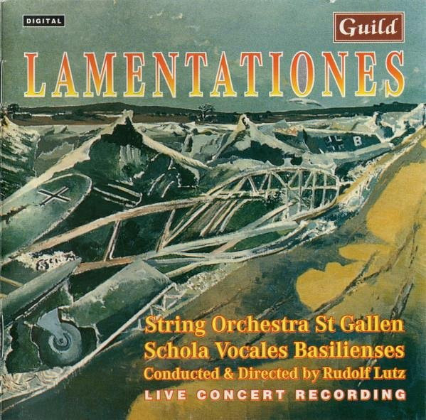 Lamentationes, Streichorchester St. Gallen, Schola Vocales Basilienses, CD - Bild 1