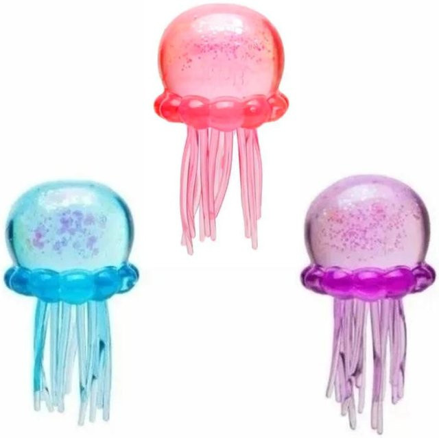 Needoh Oktopus Qualle Squishy Blindbox, 1-3 Stück, weiches Stressabbau Spielzeug - Bild 1