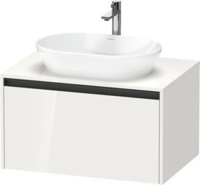 Duravit Waschtischunterschrank Ketho.2 in Weiß, wandhängend, B/T: 80 x 55 cm - Bild 1