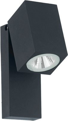 Eglo Wand- und Deckenleuchte SAKEDA aus Aluminiumguss in Schwarz mit LED und 3000K - Bild 1