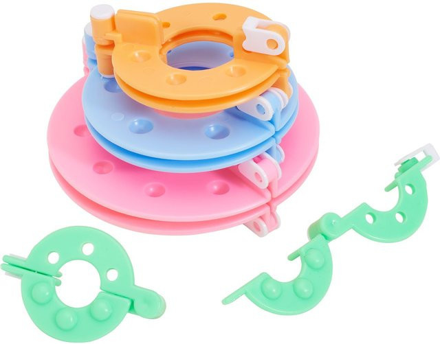 VBS Pomponmaker-Set, Tiere, Kunststoff, Bunt / Mehrfarbig - Bild 1