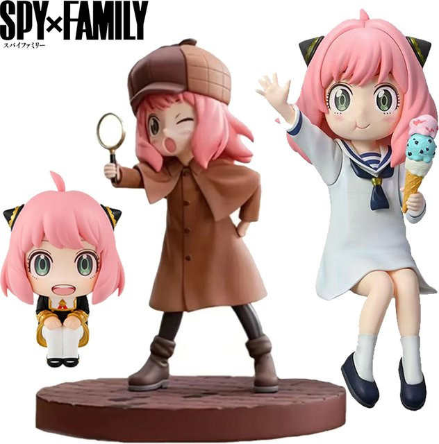Bandai SPY×FAMILY Anya Yor Forger, Actionfigur, PVC, 15cm - Bild 1