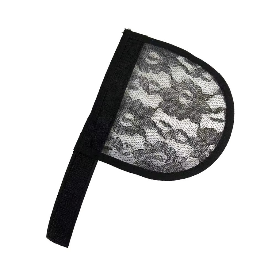 Spitzen-Pferdeschwanznetz mit magischer Schnalle, 10,2 x 10,2 cm - Bild 2