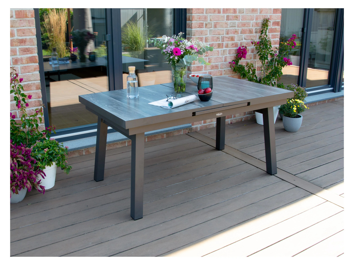 BELLAVISTA HOME & GARDEN Esstisch Sydney mit Keramikplatte und Aluminiumgestell, automatisch ausziehbar, B: 162-212 cm, T: 100 cm, H: 75 cm - Bild 2