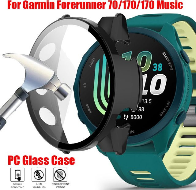 Garmin Cover Shell für Forerunner 170/170 Music, Schwarz, Kunststoff - Bild 1