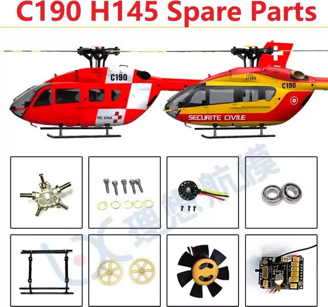 RC ERA Ersatzteile Liste für C190 H145 RC Hubschrauber Zubehör - Bild 1