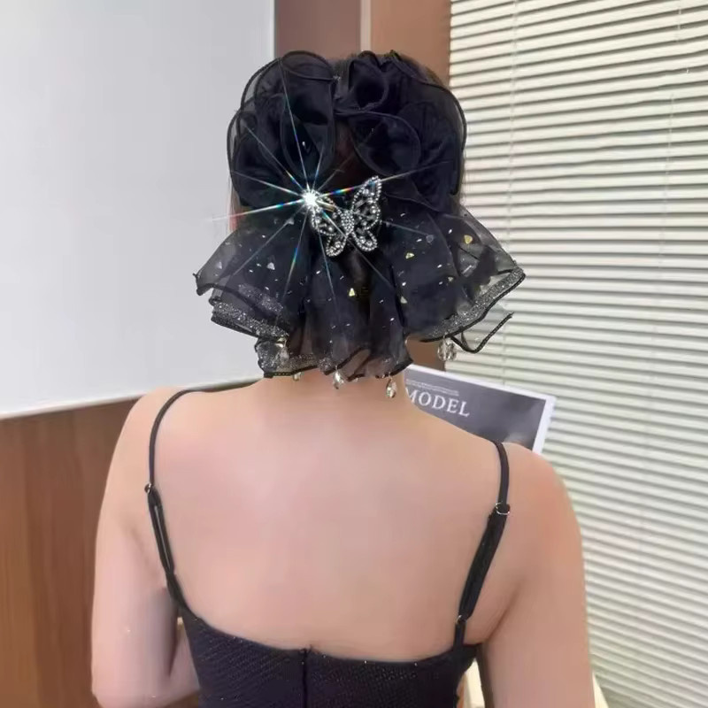 SAFENH Haar-Clip Schmetterling, Strass, Damen - Bild 2