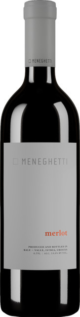 Meneghetti Merlot Rotwein 2023, Istrien, Kroatien, 0,75 l - Bild 1