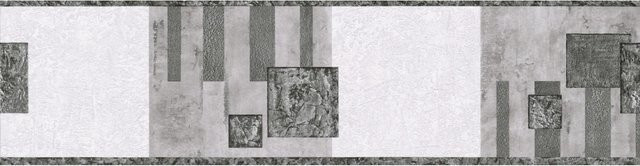 A.S. Creation Klebeborte mit Muster in Schwarz - Bild 1