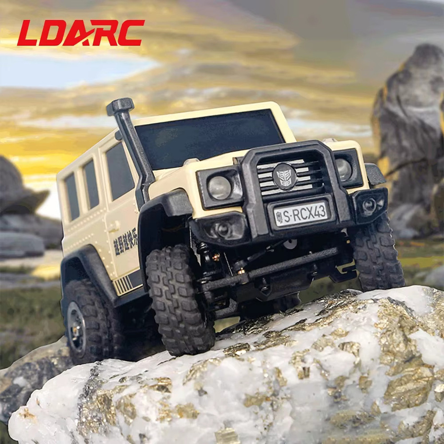 LDARC X43 Crawler RC Auto 1:43 Fernbedienung 4WD Mini Kletterfahrzeug - Bild 2