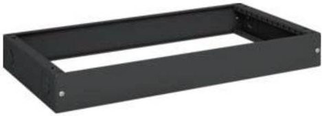 Hager Sockel univers FZ653A für FR+FS Schrank in Schwarz B: 800 cm, H: 100 cm, T: 400 cm - Bild 1