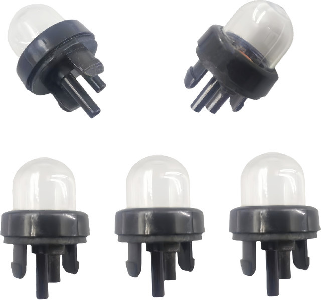 5 Stück Kettensägen-Primerbirnen GMIGE passend für Husqvarna Kettensäge 235 236 240 440 445 450 Rancher 460 und Gebläse 125B 125BX 225BX in Transparent - Bild 1