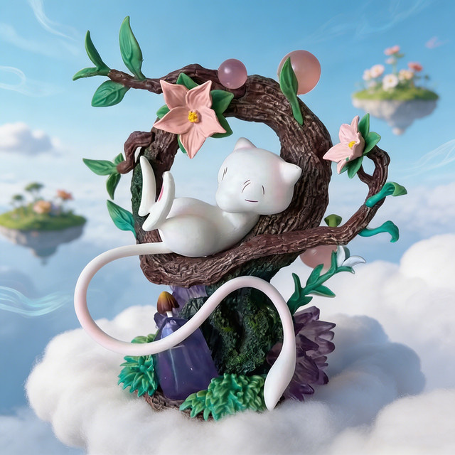 Bandai Pokémon Mew, Actionfigur, 15cm, PVC - Bild 1