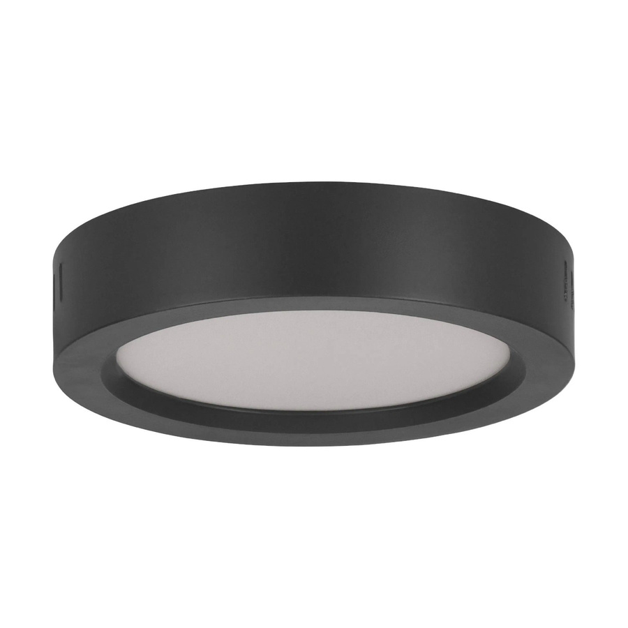 Eglo LED-Deckenleuchte Idun-E in Schwarz mit 4.000 K, Höhe: 3,1 cm, Durchmesser: 16 cm - Bild 2