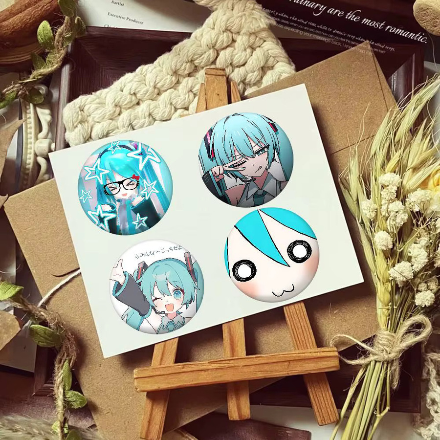52TOYS Brosche M-Miku Kawaii Meme-Anstecker - Bild 2