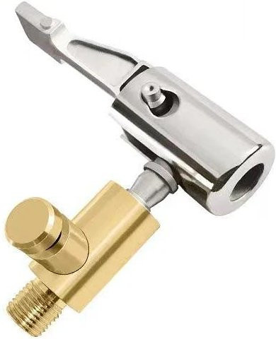 Xiaomi Schrader Ventil Adapter in Silber für Luftpumpen und Kompressoren - Bild 1
