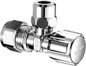 Schell Eckventil COMFORT verchromt mit 12mm Durchmesser und 3/8 Zoll Anschluss - Bild 1