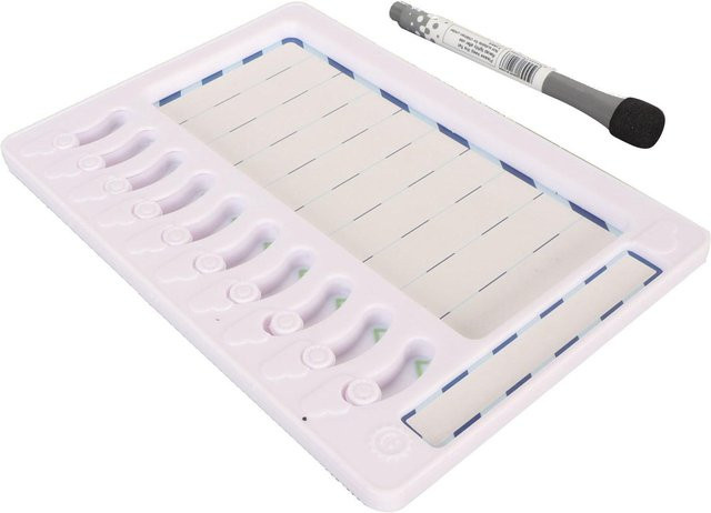 GoolRC Magnetische Whiteboard Aufgabenliste für Kinder, abwischbare Mehrzweck Tafel in Weiß - Bild 1