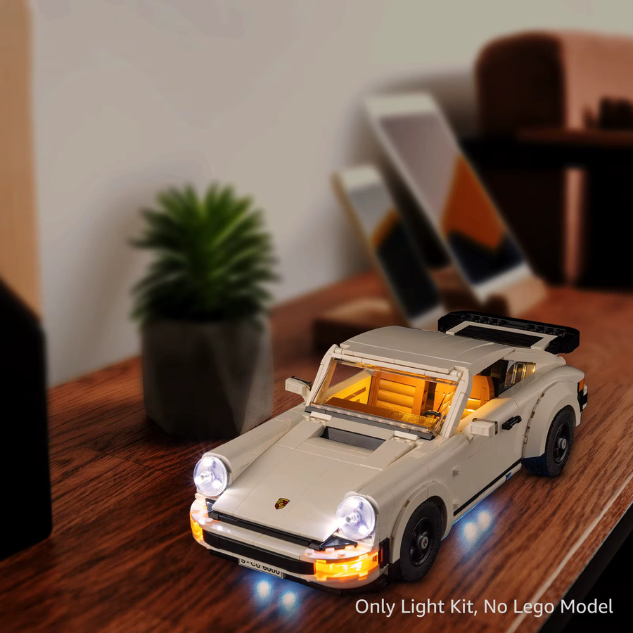 Lego LED-Beleuchtungsset, Passend für Porsche 911 10295, Weiß - Bild 3