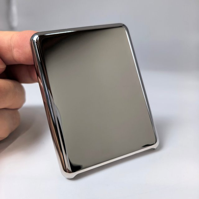 Apple Ersatz-Rückgehäuse aus Metall für iPod Nano 3. Generation (A1236) in Silber - Bild 1