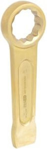 KS Tools BRONZEplus Schlag-Ringschlüssel aus Aluminium-Bronze in Gold, 41 mm - Bild 1