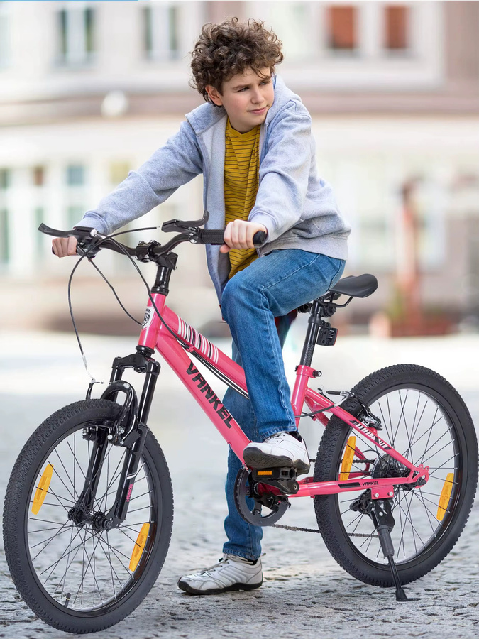 Sinaopus Kinderfahrrad, 20-Zoll, 6-Gang-Mountainbike mit Schaltwerk und V-Bremsen - Bild 7