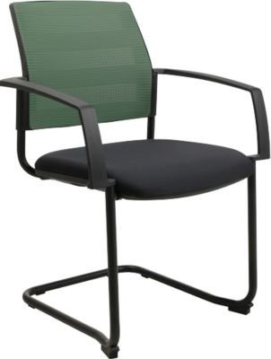 Schäfer Shop Select SSI PROLINE MEETING 20 Besucherstühle, Freischwinger mit Armlehnen, 2er Set, mint - Bild 1