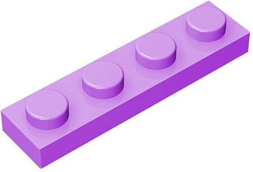 Yiran toy 10-teiliges Set Bausteine Platte 1x4 Licht Panel 6–12 Jahre - Bild 1