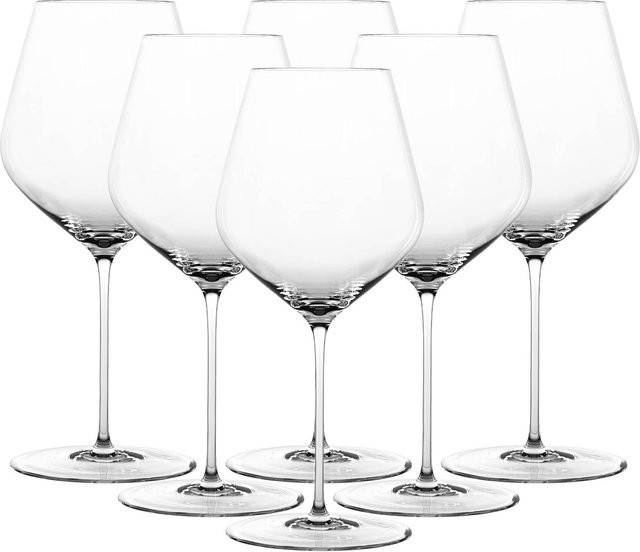 Spiegelau Hi-Lite Burgundergläser aus Kristallglas, transparent, 6er Set, 734 ml - Bild 1